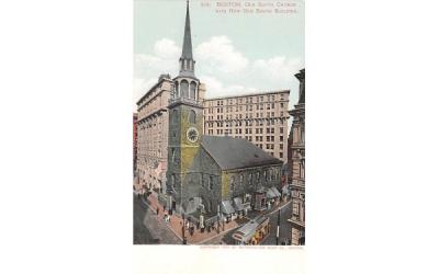 Old South Church  Boston, Massachusetts Postcard