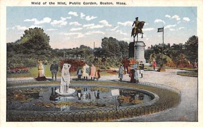 Maid of the Mist Boston, Massachusetts Postcard