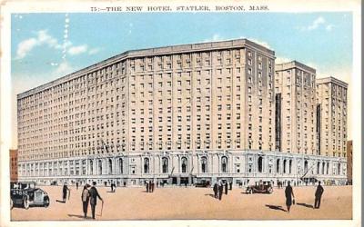 The New Hotel Statler Boston, Massachusetts Postcard