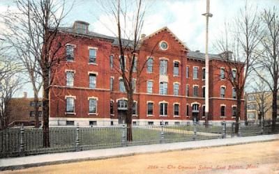 The Emerson School Boston, Massachusetts Postcard