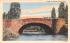 Bridge in Fenway Boston, Massachusetts Postcard