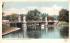 Lake & Bridge Boston, Massachusetts Postcard