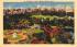 Panorama Public Garden Boston, Massachusetts Postcard