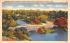 Panorama View of Franklin Park Boston, Massachusetts Postcard