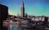A Vista of Boston Harbor Massachusetts Postcard