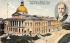 State House Boston, Massachusetts Postcard