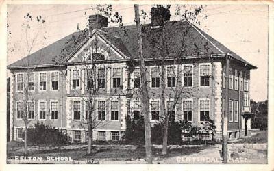 Felton School Cliftondale, Massachusetts Postcard