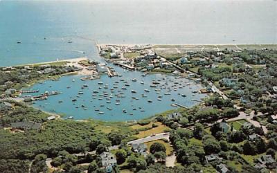 Aerial View of Wychmere Harbor Cape Cod, Massachusetts Postcard
