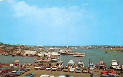 Hyannis Harbor Cape Cod, Massachusetts Postcard