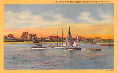 Lewis Bay & Englewood Beach Cape Cod, Massachusetts Postcard