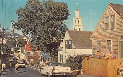 Bradford Street Cape Cod, Massachusetts Postcard