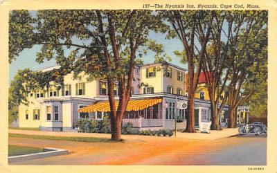 The Hyannis Inn Cape Cod, Massachusetts Postcard