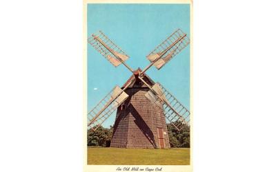 An Old Mill on Cape Cod Chatham, Massachusetts Postcard