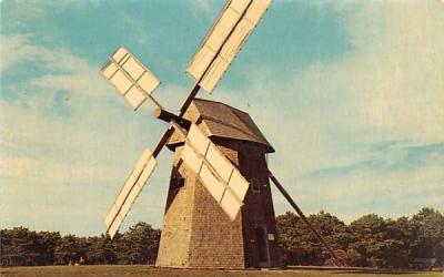 Chatham's Old Grist Mill Massachusetts Postcard