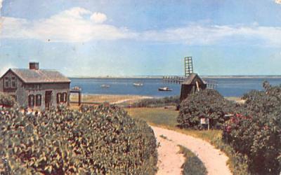 Old Home & Mill Chatham, Massachusetts Postcard