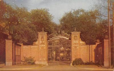 Main Gate Cambridge, Massachusetts Postcard
