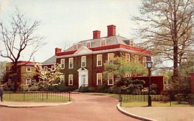 The Dean's House Cambridge, Massachusetts Postcard