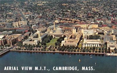 Aerial View M.I.T. Cambridge, Massachusetts Postcard