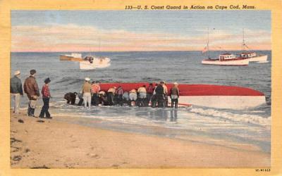U.S. Coast Guard Chatham, Massachusetts Postcard