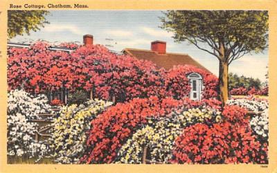 Rose Cottage Chatham, Massachusetts Postcard