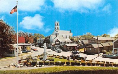 Seaview St. & Main St. Chatham Massachusetts Postcard