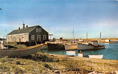 Fish Pier Chatham, Massachusetts Postcard