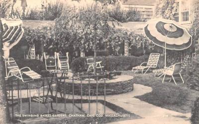 The Swinging Basket Garden Chatham, Massachusetts Postcard