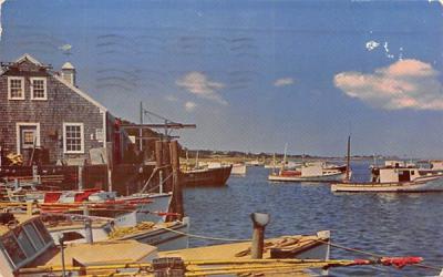 Chatham Fish Pier Massachusetts Postcard