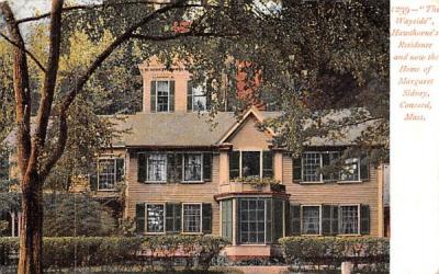 The Wayside  Concord, Massachusetts Postcard