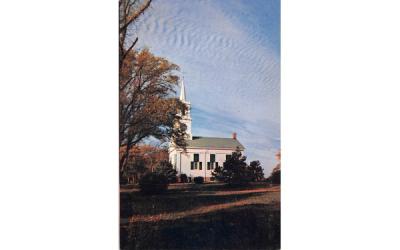 White Village Church Centerville, Massachusetts Postcard