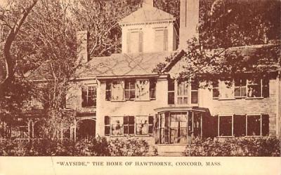 Wayside Concord, Massachusetts Postcard