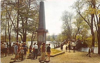 Minute Man National Historical Park Concord, Massachusetts Postcard
