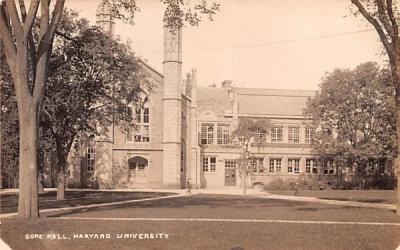 Gore Hall Cambridge, Massachusetts Postcard