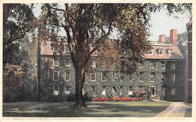 Massachusetts Hall Postcard