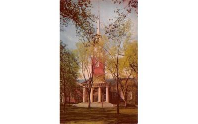 Memorial Church  Cambridge, Massachusetts Postcard