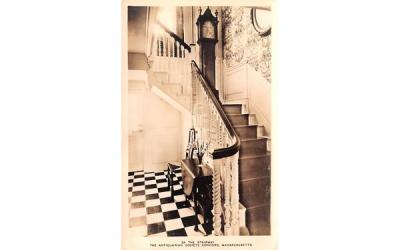 The Stairway Concord, Massachusetts Postcard