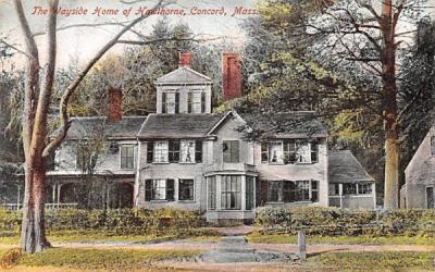 The Wayside Home of Hawthorne Concord, Massachusetts Postcard