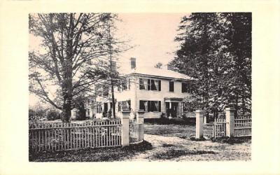 House of Ralph Waldo Emerson Concord, Massachusetts Postcard