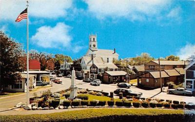Seaview St. & Main St. Chatham, Massachusetts Postcard
