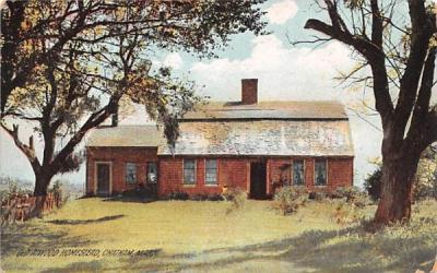 Old Atwood Homestead  Chatham, Massachusetts Postcard