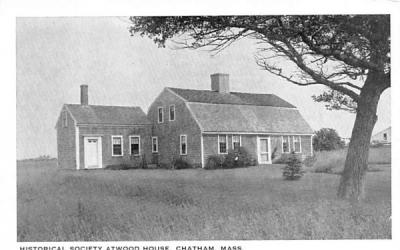 Historical Society Atwood House Chatham, Massachusetts Postcard