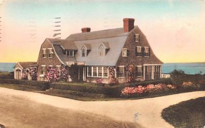 Summer Home of Mr. Joseph C. Lincoln Chatham, Massachusetts Postcard