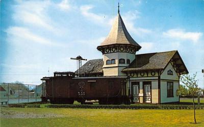 Railroad Museum  Chatham, Massachusetts Postcard
