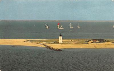 Sailboats  Cape Cod, Massachusetts Postcard