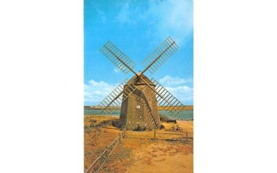 Old Windmill  Cape Cod, Massachusetts Postcard