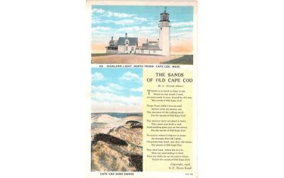 The Sands of Old Cape Cod Massachusetts Postcard