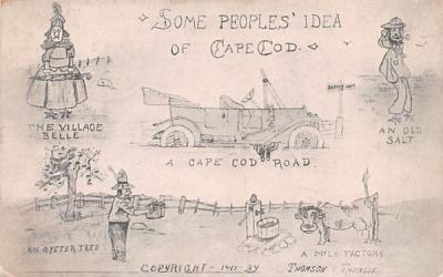 Some People's Idea of Cape Cod Massachusetts Postcard