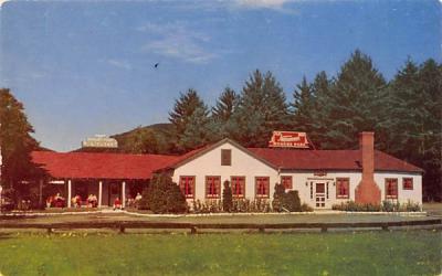 Gift Shop, Cocktail Lounge, & Dining Room Charlemont, Massachusetts Postcard