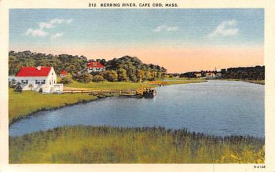 Herring River Cape Cod, Massachusetts Postcard