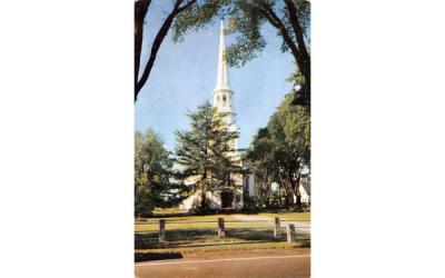 Old Colonial Church Cape Cod, Massachusetts Postcard